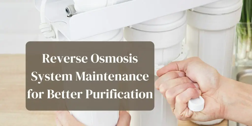 Reverse Osmosis System Maintenance for Better Purification