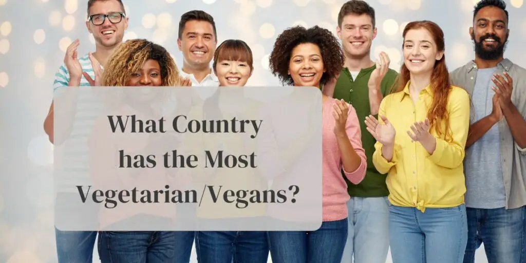 What Country has the Most Vegetarian/Vegans?