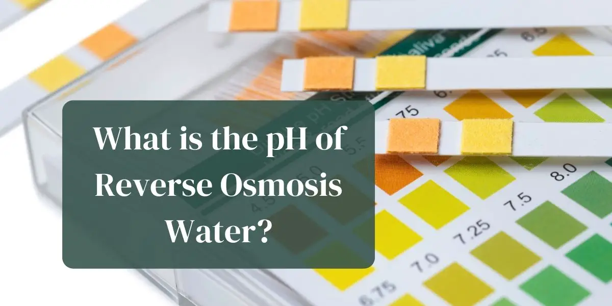 What is the pH of Reverse Osmosis Water?