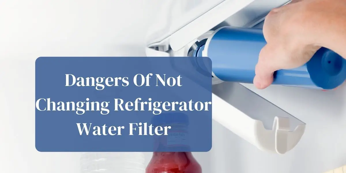Dangers Of Not Changing Refrigerator Water Filter