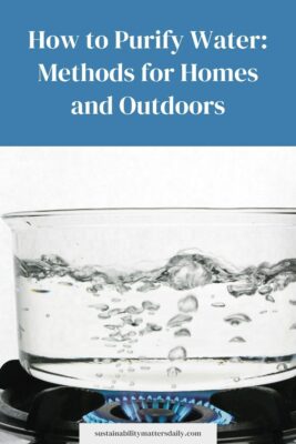 How to Purify Water: Methods for Homes and Outdoors