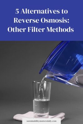 5 Alternatives to Reverse Osmosis: Other Filter Methods