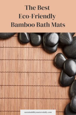 The best eco-friendly bamboo bath mats