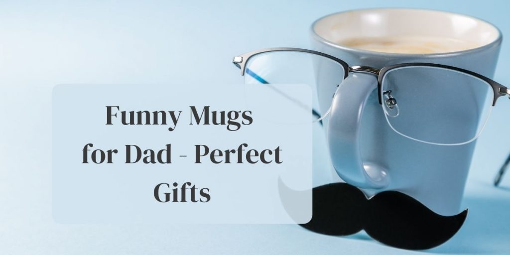 Funny mugs for dad - perfect gifts
