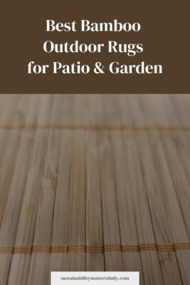Best Bamboo Outdoor Rugs for Patio & Garden